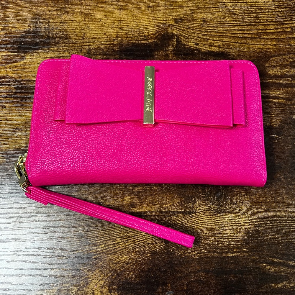 Fuchsia, Betsey Johnson wallet